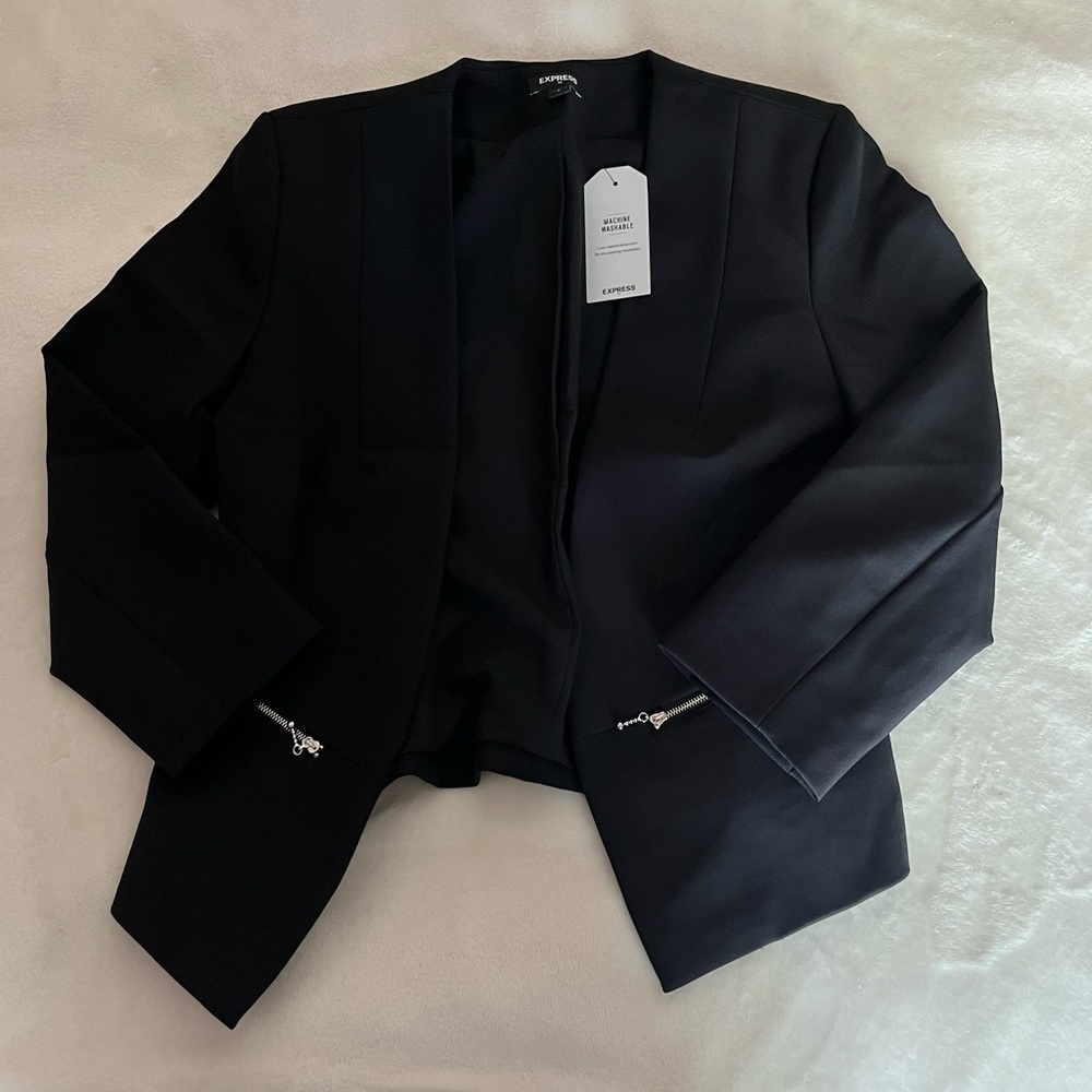 Express Cropped Blazer